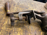 Vtg cast-iron Universal Food Chopper No. 2  Landers Frary Antique Kitchen Tool!
