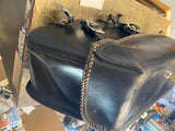 Custom Leather Saddlebags Harley dyna Softail Motorcycle Large Locking 16x12 FLH
