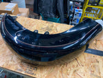 Vivid Black OEM Front Fender Harley Heritage Softail FLSTC Stripe Air Brush Fact