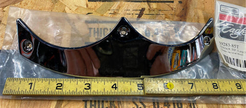 OEM Fender Tip Trim Harley Chrome NOS Panhead Shovelhead FX Flh Acc motorcycle