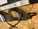 Vtg WW2 Pilot Goggles Airplane Leather Motorcycle Military Air Force Tank Comman