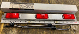 Truck-Lite Recttangle Marker Lights Truck Tractor Trailer Red 3 light Stainless