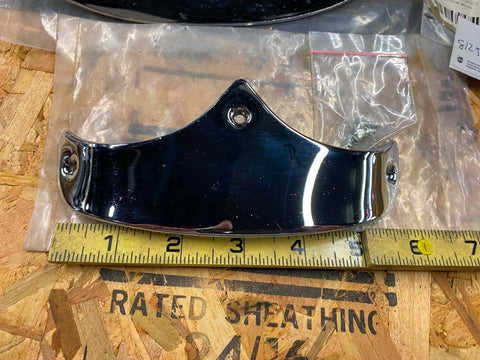 OEM Fender Tip Trim Harley Chrome Shovelhead FX Sportster Custom Acc motorcycle