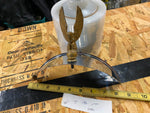 7" Headlight Visor Custom Eagle Harley Panhead Shovelhead FLH Glide Touring Cust