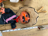 Vtg Mexican marionette puppets Mariachi Man Sombrero Guitar Toys Mexico 70's Col