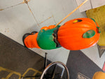 Scare Crow Pumpkin Head Don Featherstone Blow Mold Goblin Halloween Decor Vtg!