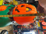 Scare Crow Pumpkin Head Don Featherstone Blow Mold Goblin Halloween Decor Vtg!
