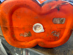 Scare Crow Pumpkin Head Don Featherstone Blow Mold Goblin Halloween Decor Vtg!
