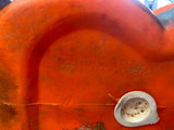 Scare Crow Pumpkin Head Don Featherstone Blow Mold Goblin Halloween Decor Vtg!
