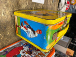 1969 Vtg King Seeley Play Ball Baseball Metal Lunch Box Magnetic Game Sports