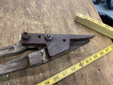 Vtg 25" Heavy Duty Metal Strap Cutter Banding Cart Tool Strapping Machine Band