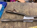 Vtg 25" Heavy Duty Metal Strap Cutter Banding Cart Tool Strapping Machine Band