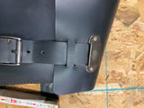 OEM Harley Davidson Single-Sided Swingarm Bag Softail Fatboy Custom Chopper Logo