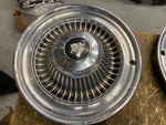 Vintage Set Lot  1963 1964 Buick 15" Hubcaps Lesabre Invicta Wildcat