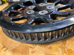 Harley Black Dyna Softail Touring Rear Belt Sprocket Pulley 66T 1" 40374-07