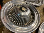 Vintage Set Lot  1963 1964 Buick 15" Hubcaps Lesabre Invicta Wildcat
