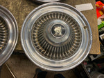 Vintage Set Lot  1963 1964 Buick 15" Hubcaps Lesabre Invicta Wildcat