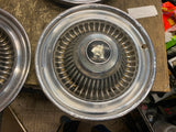 Vintage Set Lot  1963 1964 Buick 15" Hubcaps Lesabre Invicta Wildcat