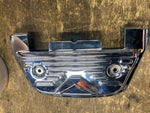 OEM Harley V Logo Passenger Floorboard Chrome Covers FLH Road King Touring Glide