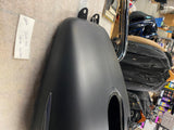 Denim Black W Emblems Gas Fuel Tank Harley wide Glide FAt Bob Dyna OEM Nice!