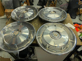 1965 set 4 Vintage Original CADILLAC deVille Fleetwood Wheel Cover Hubcaps OEM