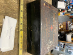 Vtg johnson & johnson woody's first aid kit Tin Box Antique Buss Military Indust
