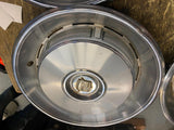 1965 set 4 Vintage Original CADILLAC deVille Fleetwood Wheel Cover Hubcaps OEM