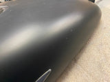 Denim Black W Emblems Gas Fuel Tank Harley wide Glide FAt Bob Dyna OEM Nice!