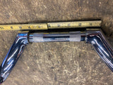 Carlini Designs Custom 1 1/4 Handlebars Harley chopper Dyna softail Drag Beach