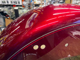 Harley 2018^ Wicked ? Red Rear Fender Softail Fatboy FLFB M8 114 FLFBS Stripe