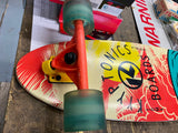 KRYPTONICS 36" Longboard Skateboard 62mm wheels Trucks Fancy Graphics Barely use
