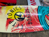KRYPTONICS 36" Longboard Skateboard 62mm wheels Trucks Fancy Graphics Barely use