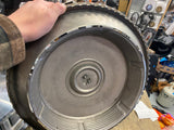 1965 set 4 Vintage Original CADILLAC deVille Fleetwood Wheel Cover Hubcaps OEM