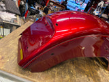 Harley 2018^ Wicked ? Red Rear Fender Softail Fatboy FLFB M8 114 FLFBS Stripe