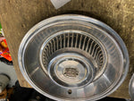 1963 1964 set 2 Vtg Original CADILLAC deVille Fleetwood Wheel Cover Hubcaps OEM