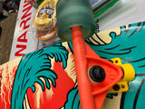 KRYPTONICS 36" Longboard Skateboard 62mm wheels Trucks Fancy Graphics Barely use