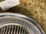 1963 1964 set 2 Vtg Original CADILLAC deVille Fleetwood Wheel Cover Hubcaps OEM