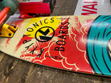 KRYPTONICS 36" Longboard Skateboard 62mm wheels Trucks Fancy Graphics Barely use
