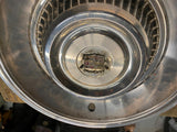 1963 1964 set 2 Vtg Original CADILLAC deVille Fleetwood Wheel Cover Hubcaps OEM