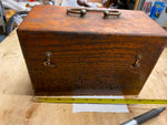 Antique Battery Wood Box Vtg Electronics Medical 1900's Quack Shock Therapy Scie