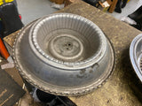 1963 1964 set 2 Vtg Original CADILLAC deVille Fleetwood Wheel Cover Hubcaps OEM