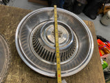 1963 1964 set 2 Vtg Original CADILLAC deVille Fleetwood Wheel Cover Hubcaps OEM