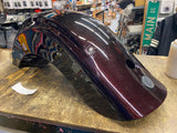 Harley 2011 Merlot Sunglo Red Rear Fender FLHX Street Road Glide FLTR Touring