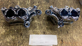 Arlen Ness Chrome Front Dual Disc Four-Piston Calipers 2008^ Touring flh Dyna Ch