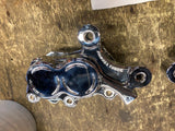 Arlen Ness Chrome Front Dual Disc Four-Piston Calipers 2008^ Touring flh Dyna Ch