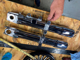 Chrome Fork Legs Sliders Harley Fatboy Heritage Softail 41mm 07^ FLST FLSTF 25MM