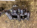 Arlen Ness Chrome Front Dual Disc Four-Piston Calipers 2008^ Touring flh Dyna Ch