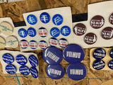 Vtg Lot Election Pins Political Candidates Butera Broderick Merrick Dawida Hughe