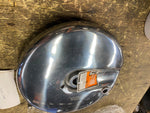 Polished Brake Backing Plate Left Side for Harley FL Panhead Shovelhead 1948-66