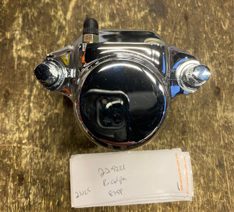 Chrome Rear brake Caliper 1987-1999 Softail Dyna Sportster FXR Heritage Fatboy